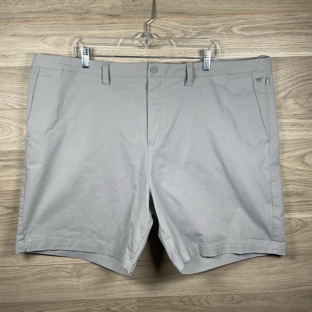 Mack Weldon Men’s Shorts 44W Gray Performance Blend